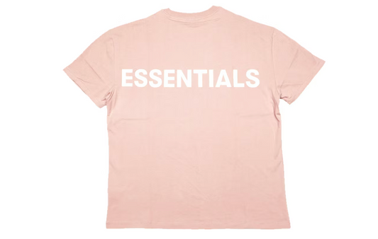 Fear of God Essentials Pink 3M Logo Boxy T-shirt Blush