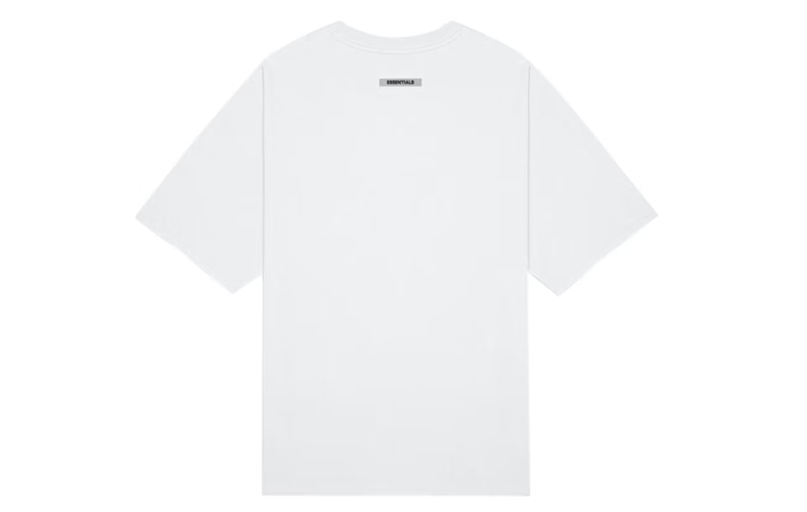 Fear of God Essentials Boxy T-Shirt Applique Logo White