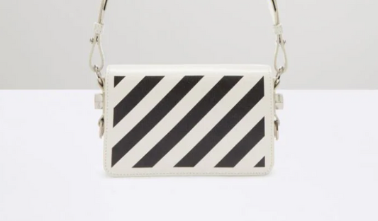 Off-White Diag Camera Bag Industrial White Black