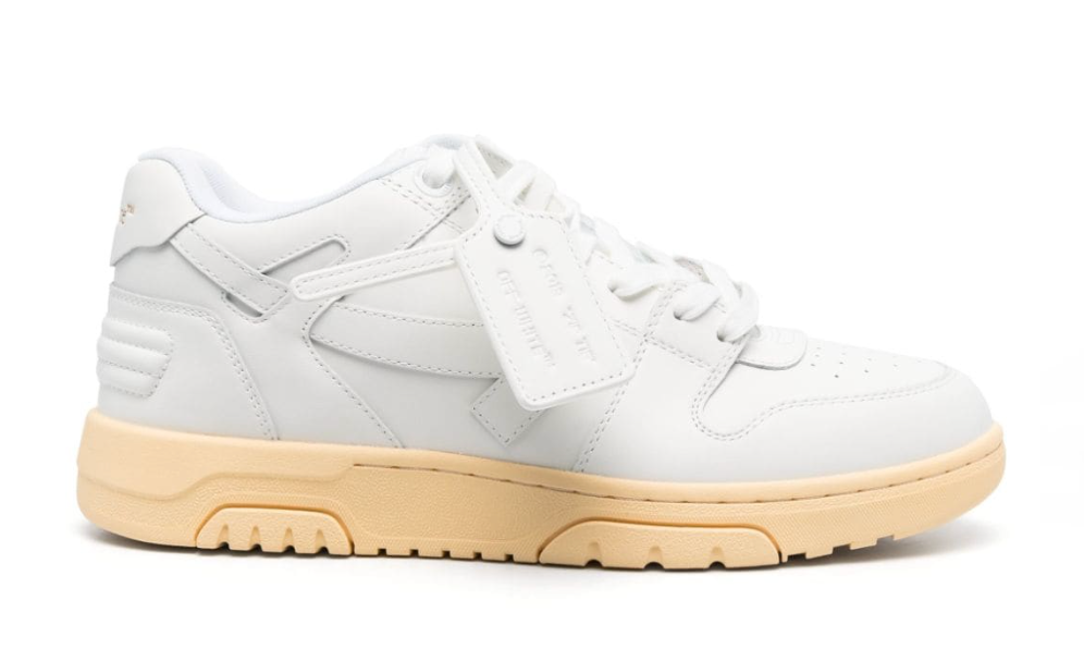 Off-White Out of Office Calf Leather White White