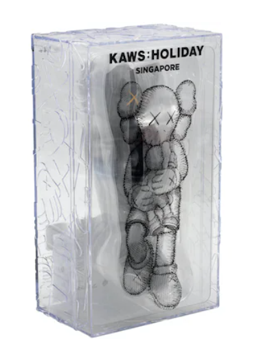 KAWS Holiday Singapore Vinyl Figure Black