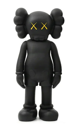 KAWS Companion Open Edition Vinyl Figure Black
