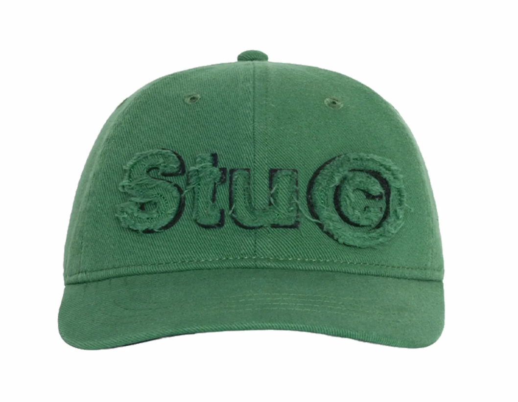 Stussy Low Pro Copyright Applique Strapback Green