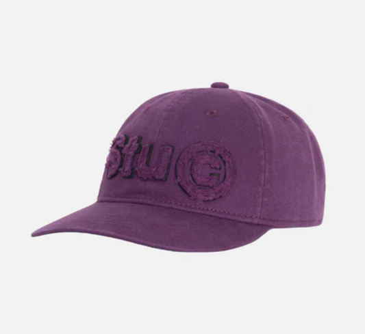 Stussy Low Pro Copyright Applique Strapback Purple