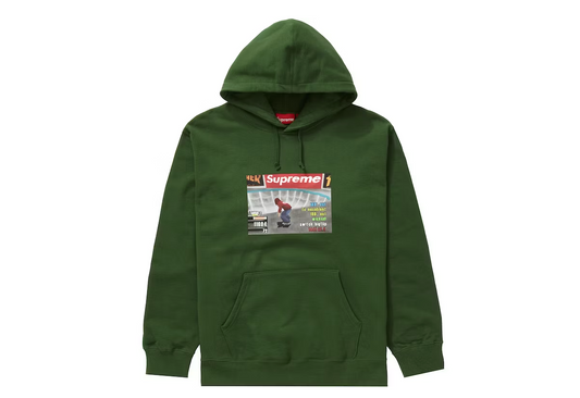 Supreme Thrasher Hooded Sweatshirt Green