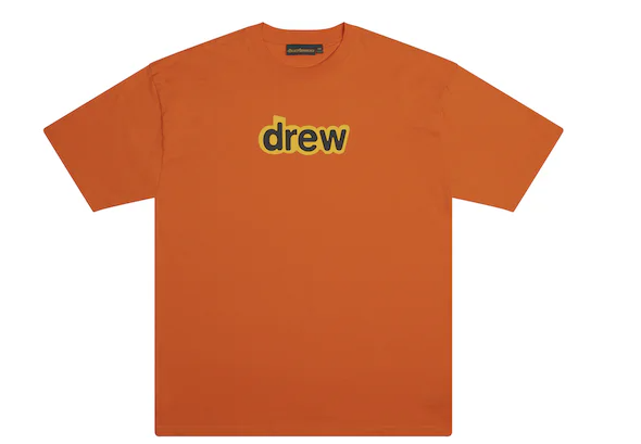 drew house secret ss tee orange