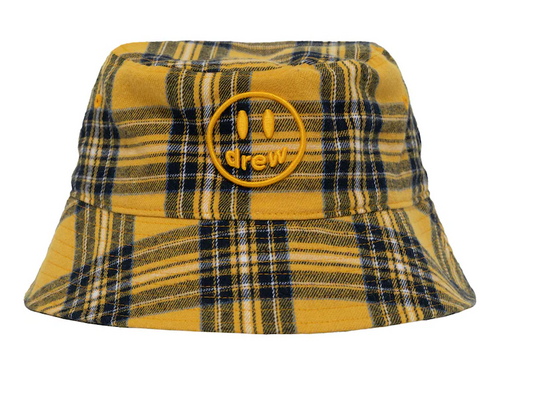 drew house mascot flannel bucket hat core plaid