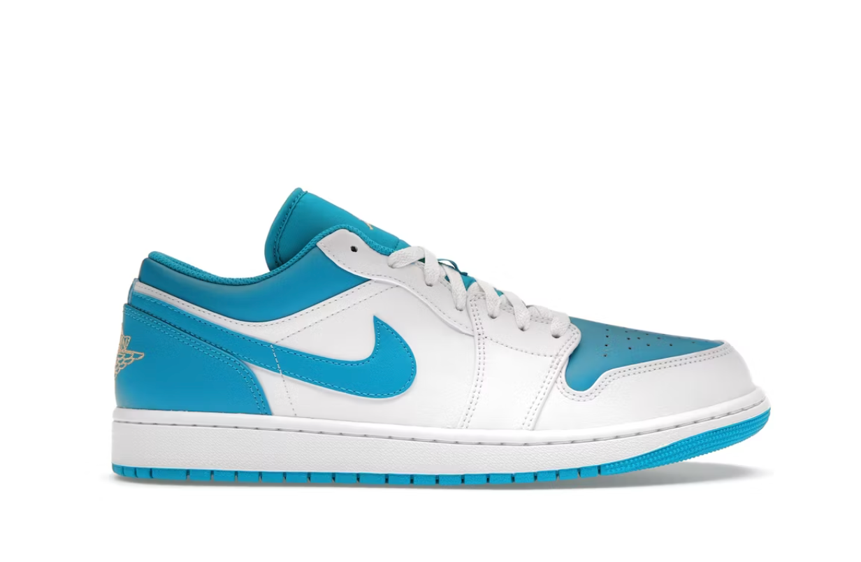 Jordan 1 low Aquatone