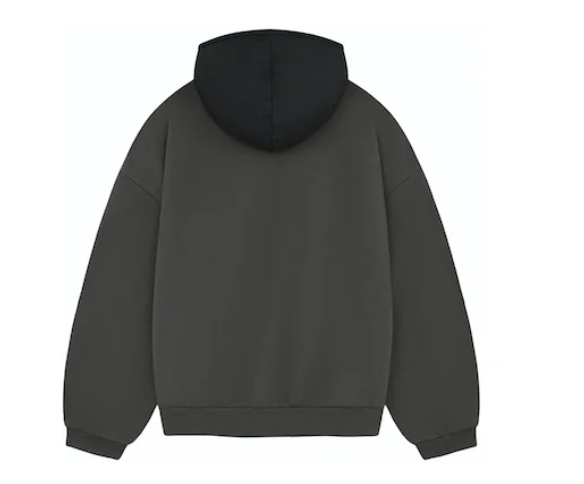 Fear of God Essentials Nylon Fleece Hoodie Ink/Jet Black