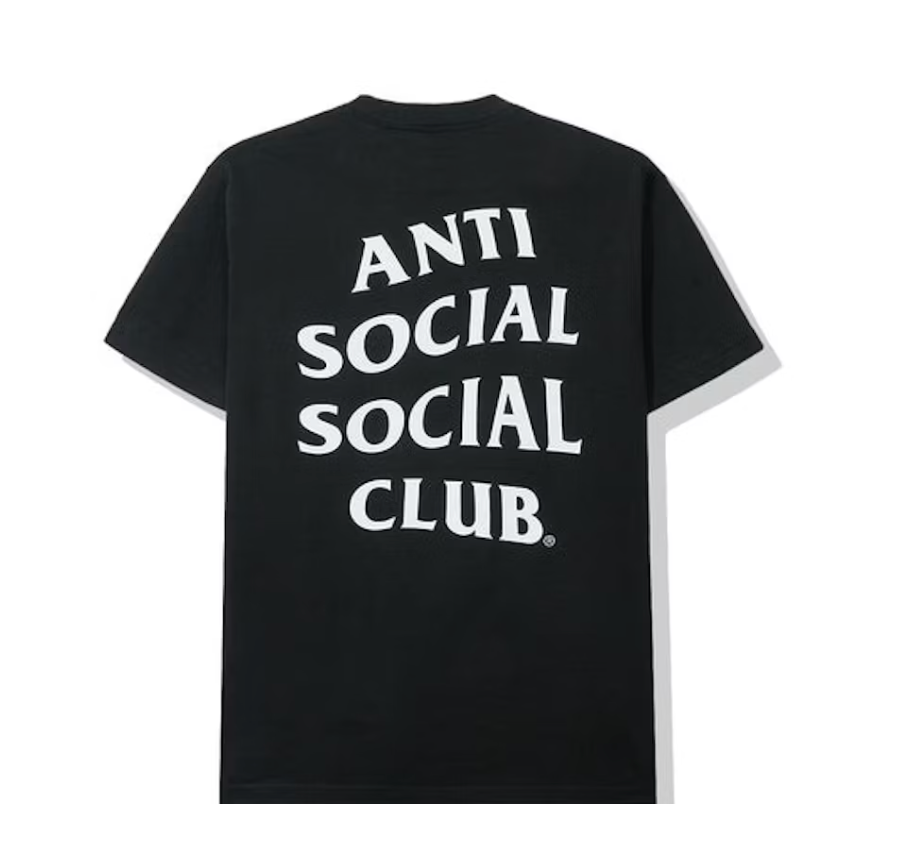 Anti Social Social Club Mind Games Tee Black