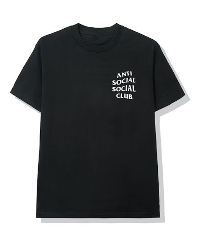 Anti Social Social Club Mind Games Tee Black