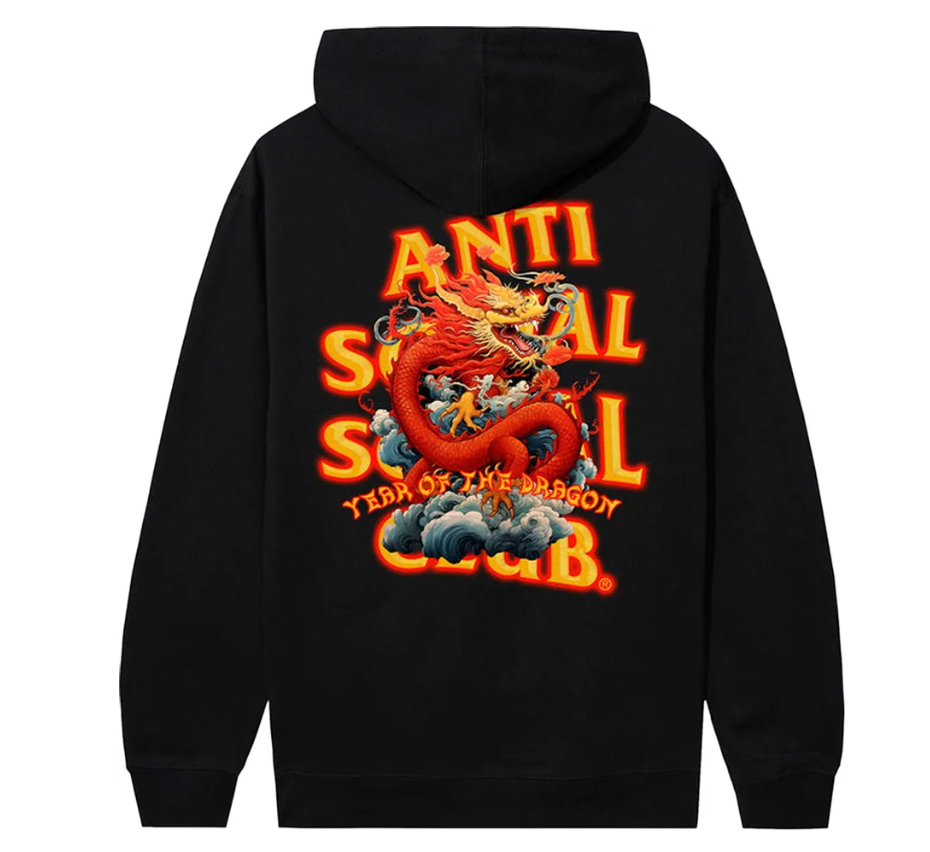 Anti Social Social Club No Sympathy Hoodie Black