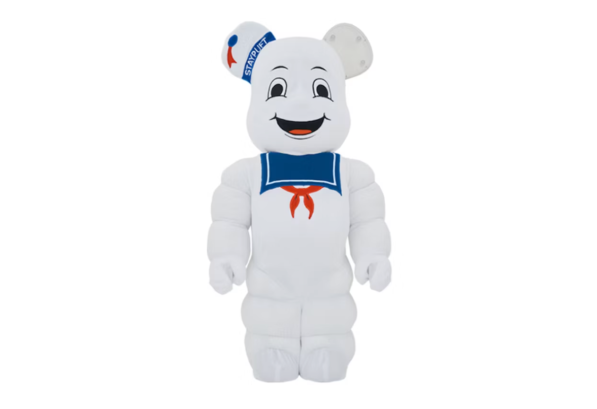 Bearbrick x Ghostbusters Stay Puft Marshmallow Man Costume Version 1000%