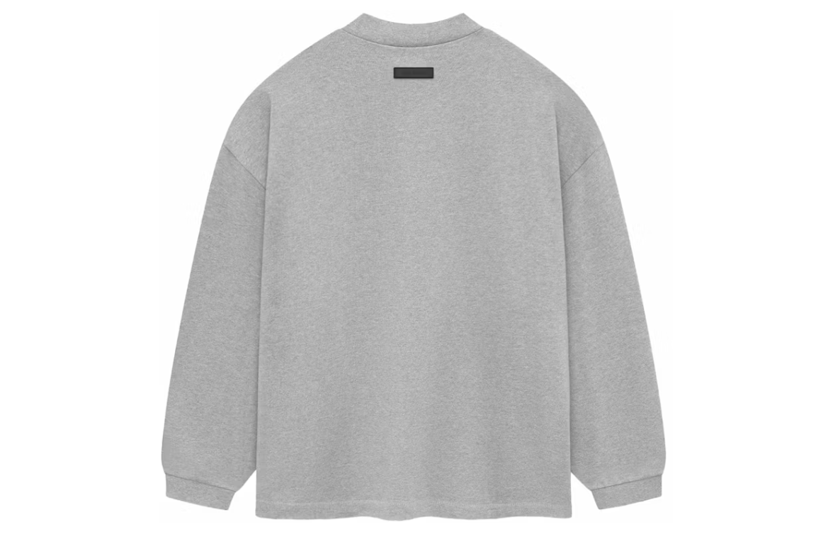 Fear of God Essentials Longsleeve Tee Light Heather Grey