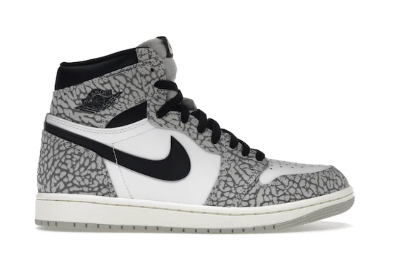 Jordan 1 Retro High OG White Cement