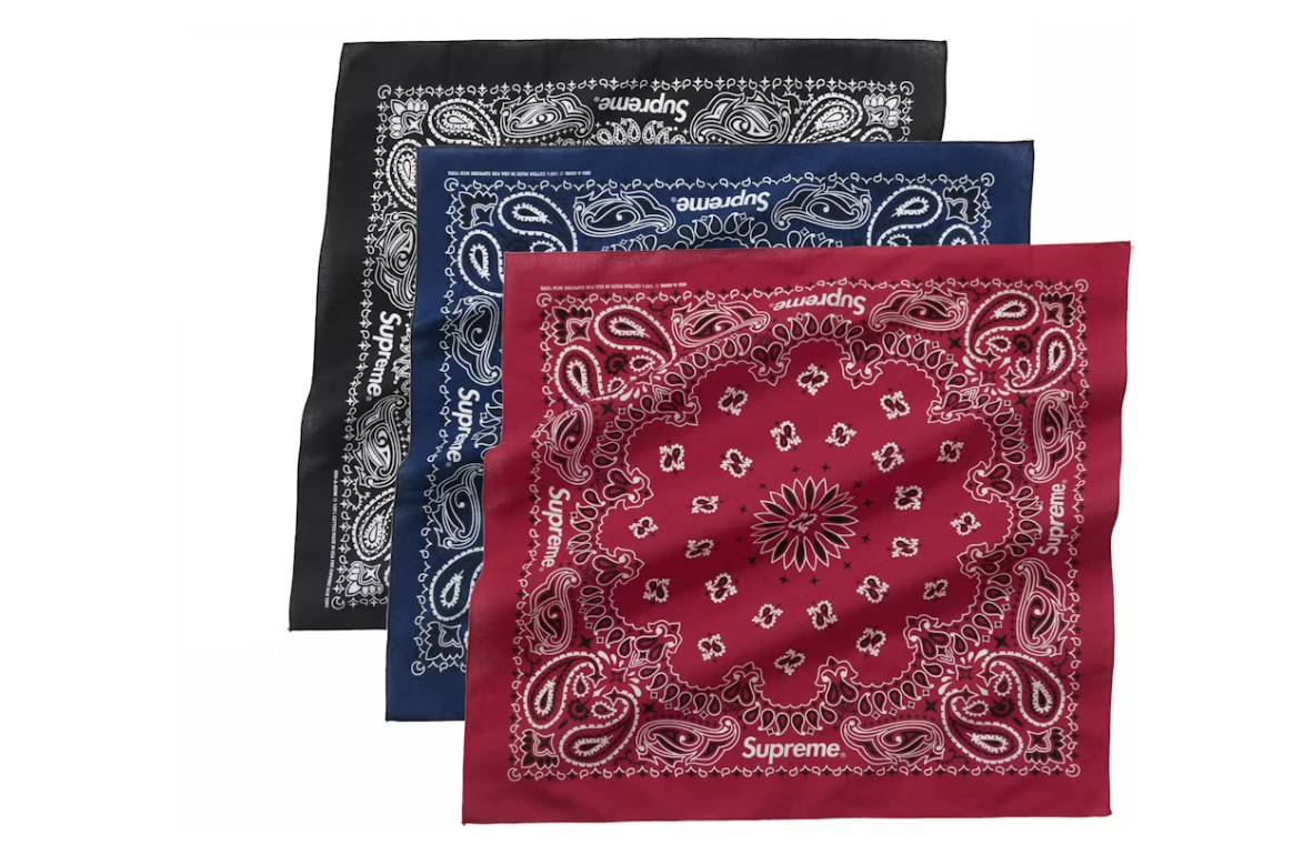 Supreme Hav-A-Hank Bandanas (3 Pack) Multicolor