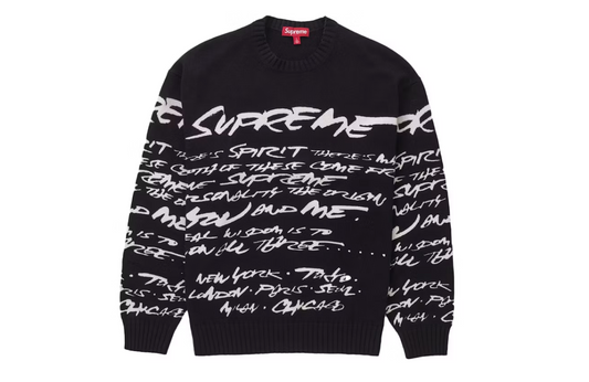 Supreme Futura Sweater Black