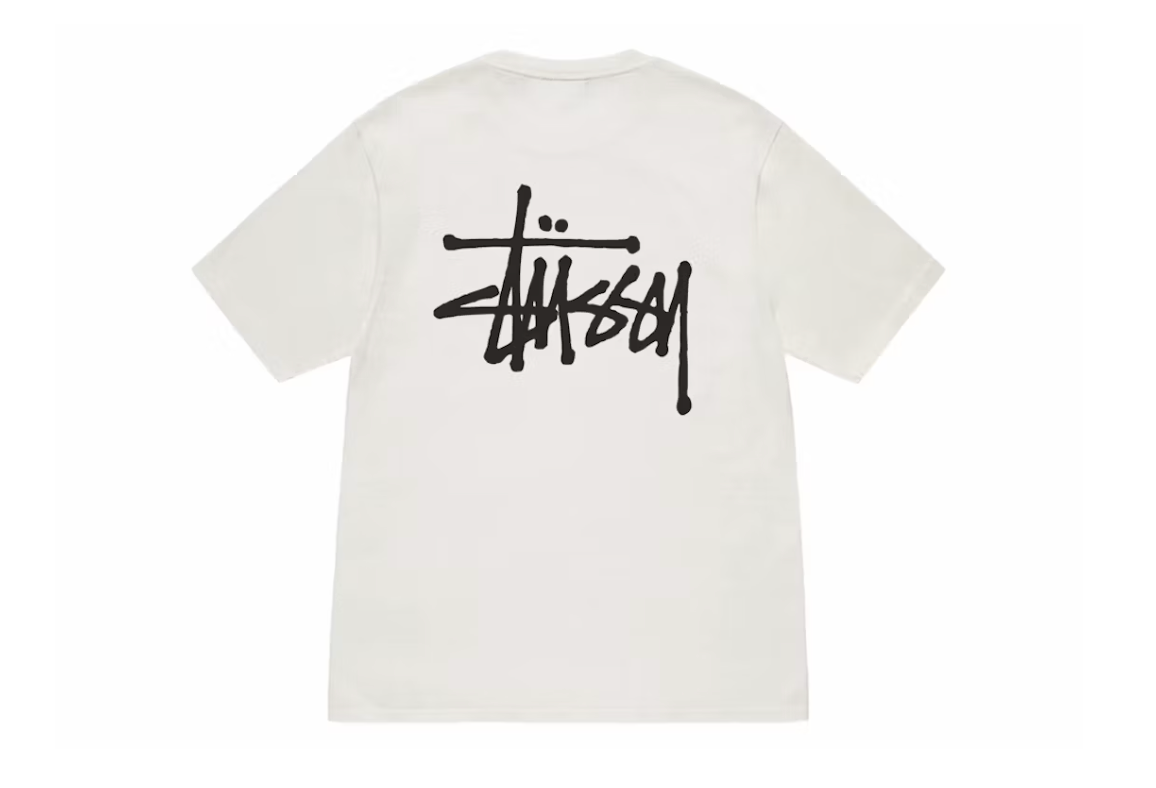 Stüssy Basic Stüssy Tee Pigment Dyed Natural