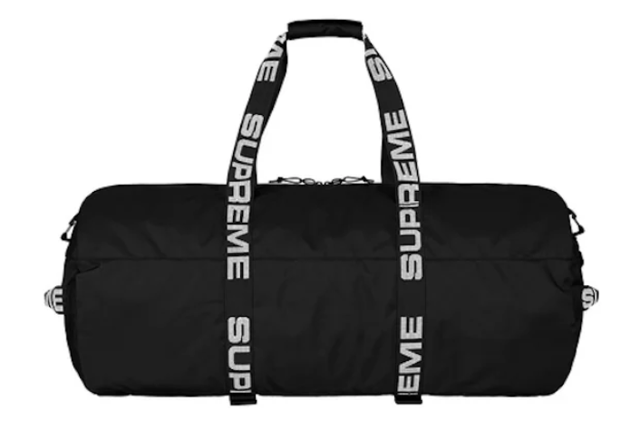 Supreme Large Duffle Bag (SS18) Black