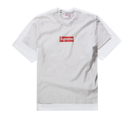 Supreme MM6 Maison Margiela Box Logo Tee White