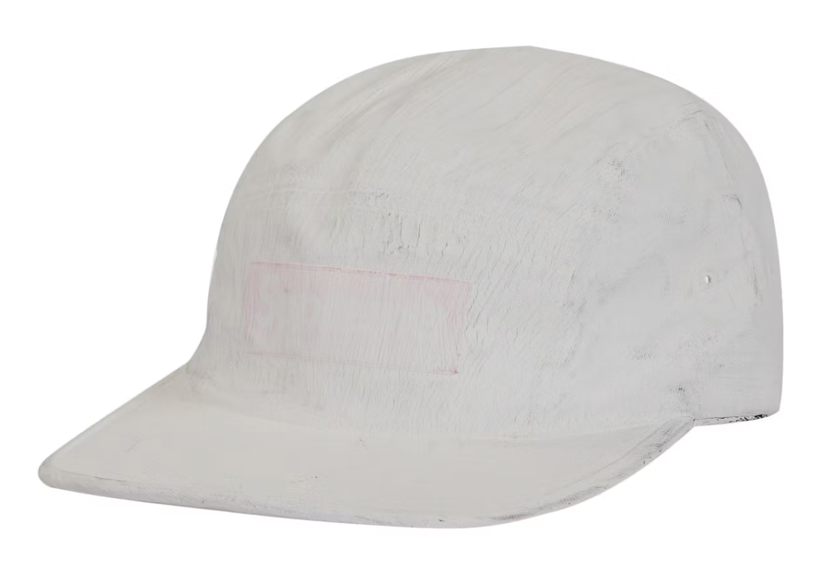 Supreme MM6 Maison Margiela Painted Camp Cap White