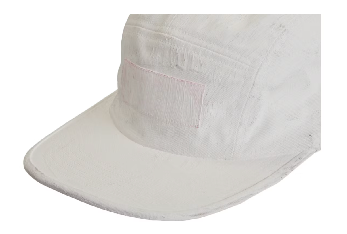 Supreme MM6 Maison Margiela Painted Camp Cap White