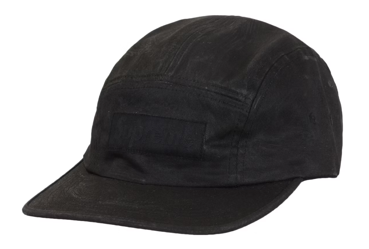 Supreme MM6 Maison Margiela Painted Camp Cap Black