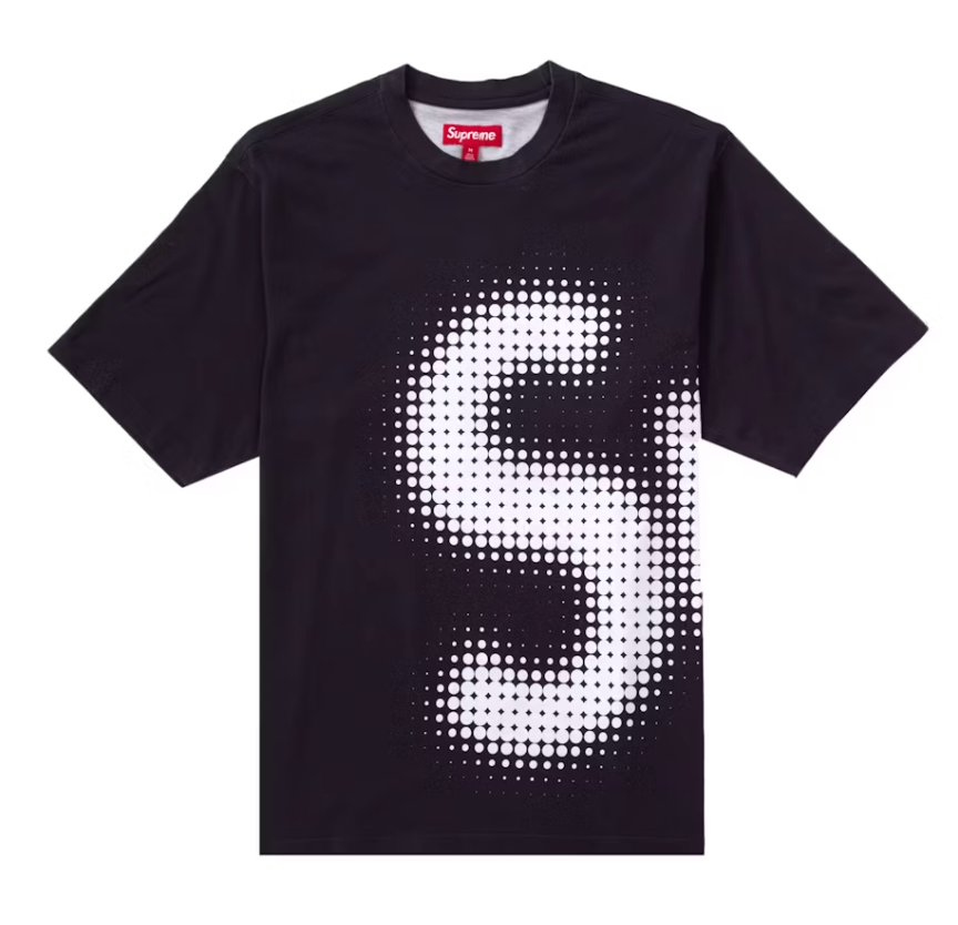 Supreme Halftone S/S Top Black