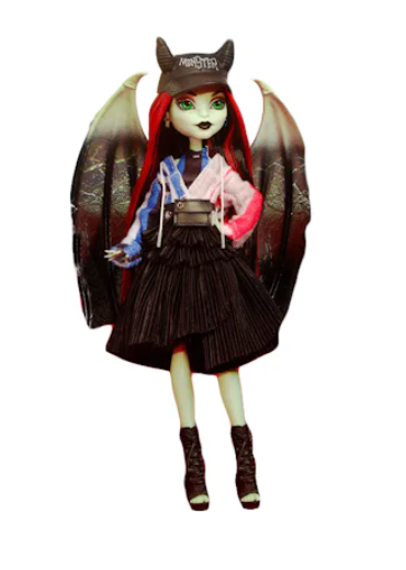 Mattel Off-White c/o Monster High Symphanee Midnight Raven Rhapsody Doll