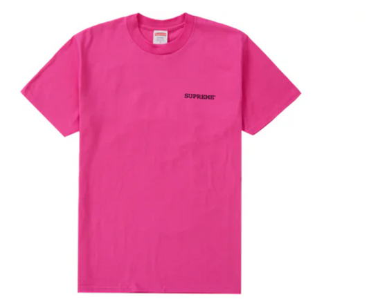 Supreme Patchwork Tee Fuchsia