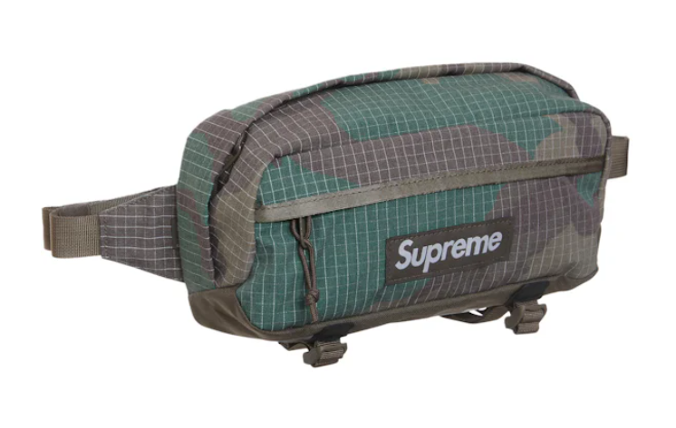 Supreme Waist Bag (SS24) Woodland Camo