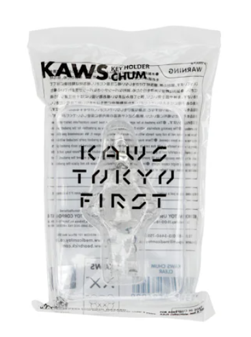 KAWS Tokyo First Chum Keychain Clear (2021)