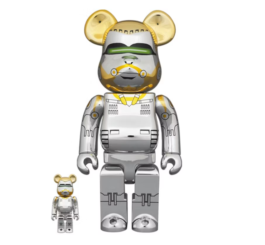 Bearbrick x Hajime Sorayama x The Weeknd (2G Exclusive) 100% & 400% Set