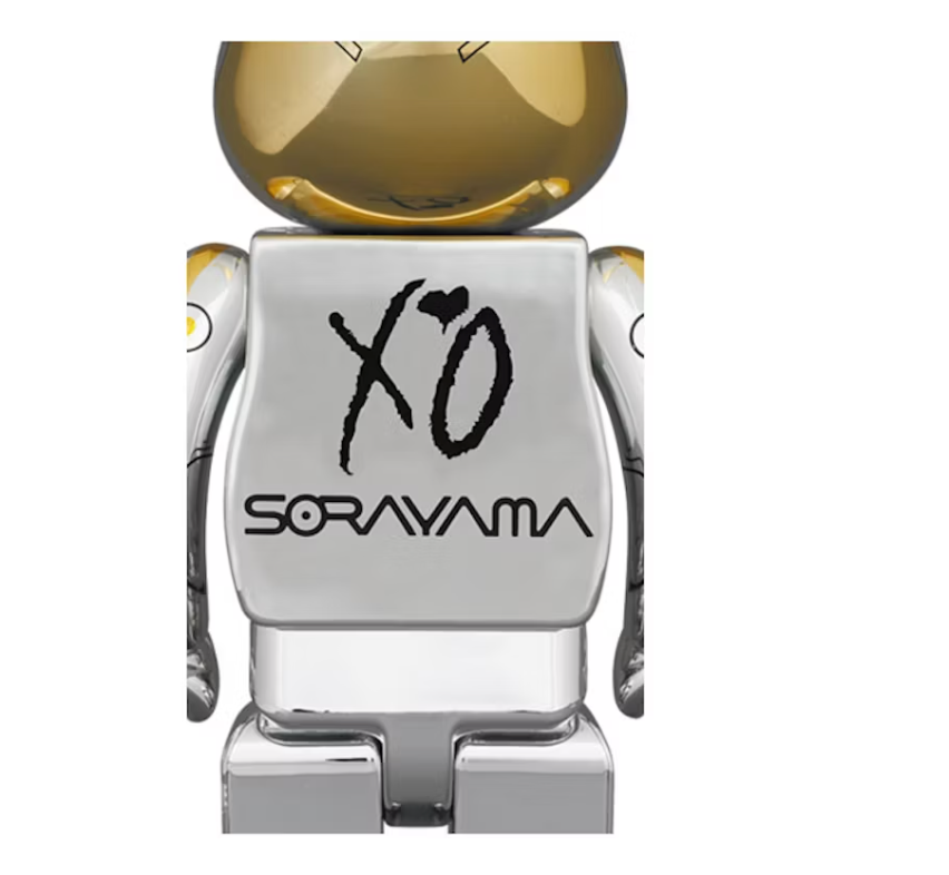 Bearbrick x Hajime Sorayama x The Weeknd (2G Exclusive) 100% & 400% Set