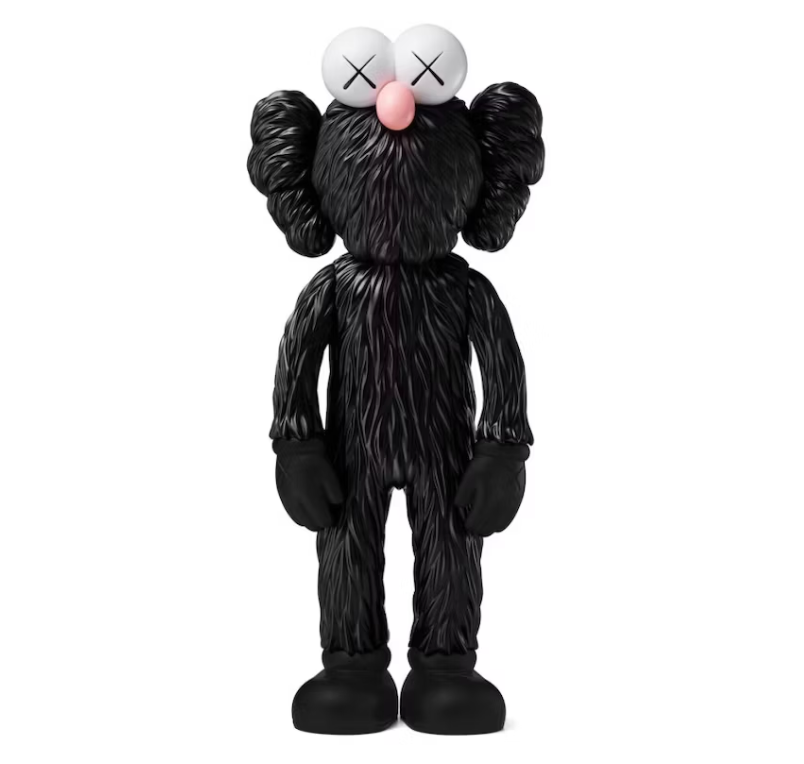 KAWS BFF Open Edition Vinyl Figure Black