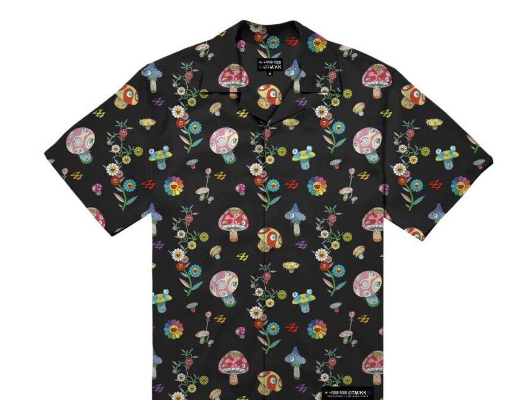 Takashi Murakami +44 Shroom Rayon Shirt