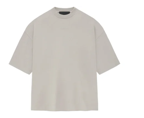 Fear of God Essentials Tee Silver Cloud