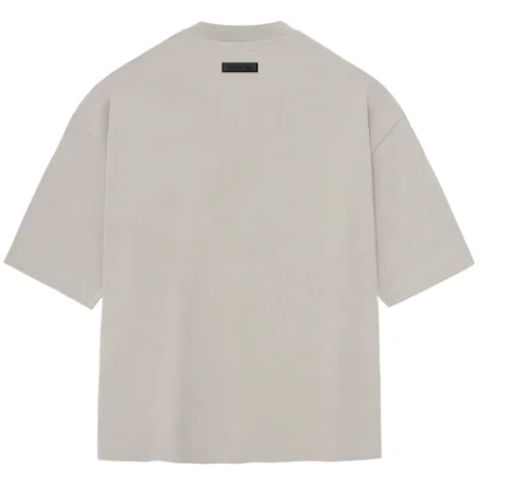 Fear of God Essentials Tee Silver Cloud