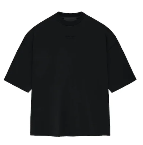 Fear of God Essentials Small Logo Tee Jet Black