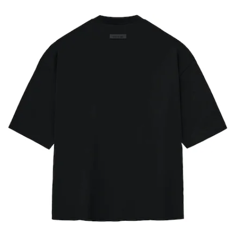 Fear of God Essentials Small Logo Tee Jet Black