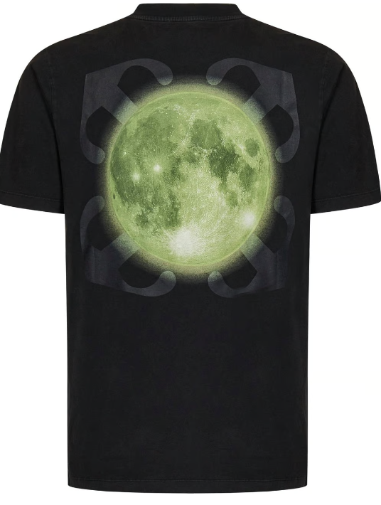 Off-White Super Moon Arr Slim S/S tee black