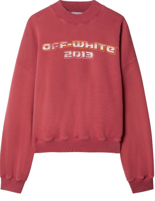 Off-White Red Digit Bacchus Sweatshirt