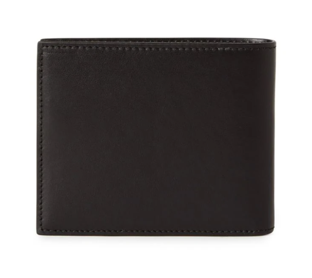 Off-White Quote Bifold Wallet Black White