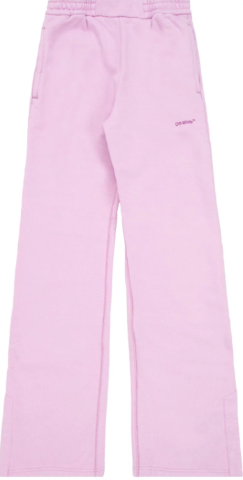 Off-White Diag Tapered Sweatpant Lilac Fuchsia