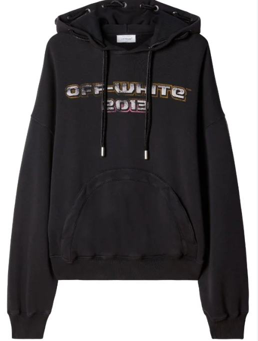 Off-White Black Digit Bacchus Sweatshirt