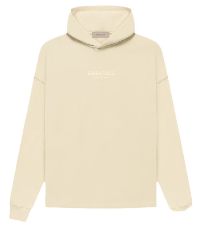 Fear of God Essentials Relaxed Hoodie Egg Shell