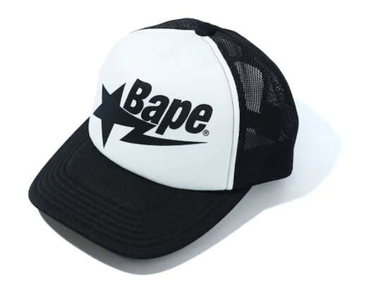 BAPE Sta Mesh Cap Black