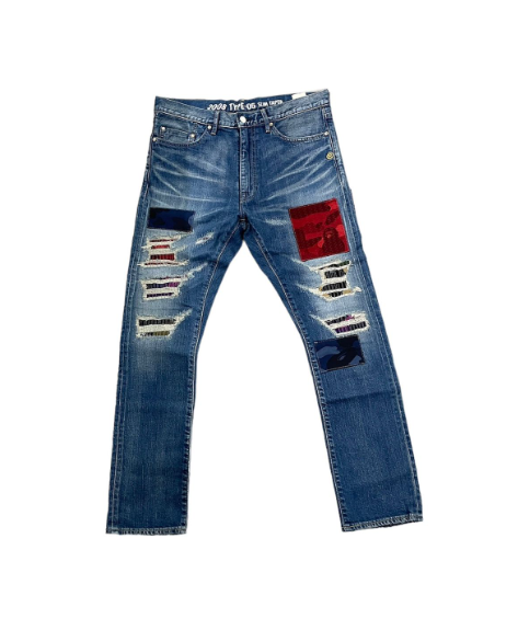 BAPE 2008 Type -05 Damage Denim Pants