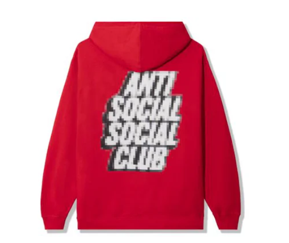 Anti Social Social Club Tokyo Hoodie Red