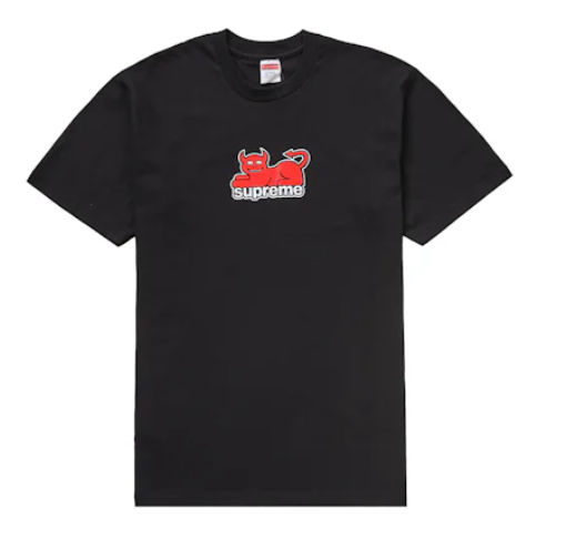 Supreme Toy Machine Devil Cat Tee Black